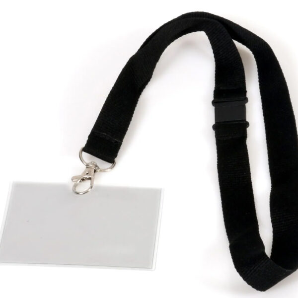 EUROPEL badge-/ pashouder met textiellint, 90 x 60 mm