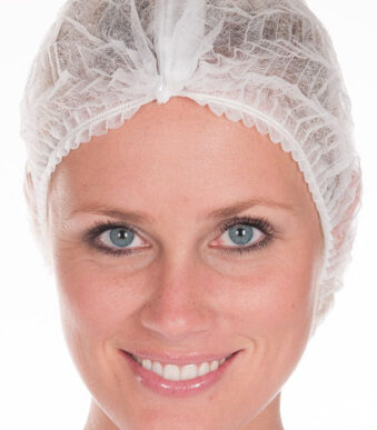 HYGOSTAR PP-clip-on haarnetje Detect, diameter: 500 mm, blauw