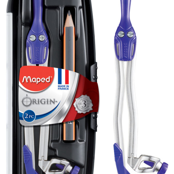 Maped passerdoos Origin met adapterring, kleuren assorti
