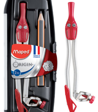 Maped passerdoos Origin met adapterring, kleuren assorti