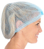 HYGOSTAR PP-clip-on haarnetje Detect, diameter: 500 mm, blauw