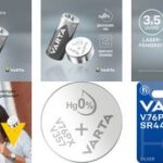 VARTA Zilver-oxide knoopcelbatterij/knoopbatterij V13GS (SR44), 1,55 Volt, 155 mAh