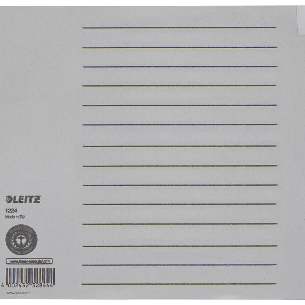 LEITZ kraftpapier-tabbladen, blanco, A4 overbreed, 15-delig