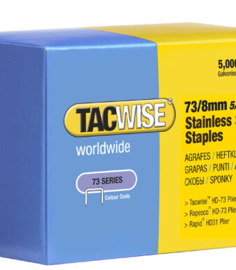 TACWISE nietjes 73/8 mm, roestvrijstaal, 5.000 stuks