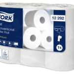 Tork Toiletpapier, 2-laags, wit