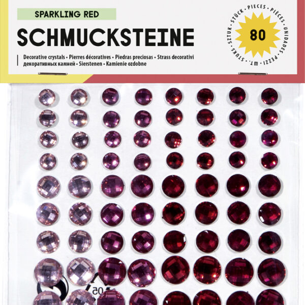 Zelfklevende siersteentjes 'Zoete Liefde'