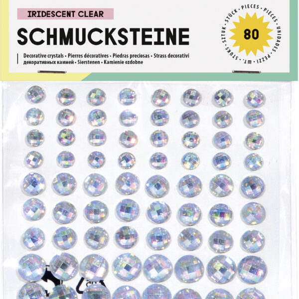 Zelfklevende kristallen regenboog decoratiestenen