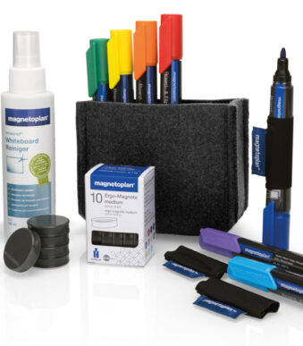 magnetoplan Whiteboard Essentials Kit, grijs
