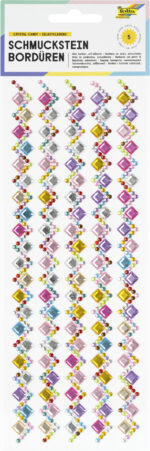 Zelfklevende decoratieve stenenrand 'Candy 1'