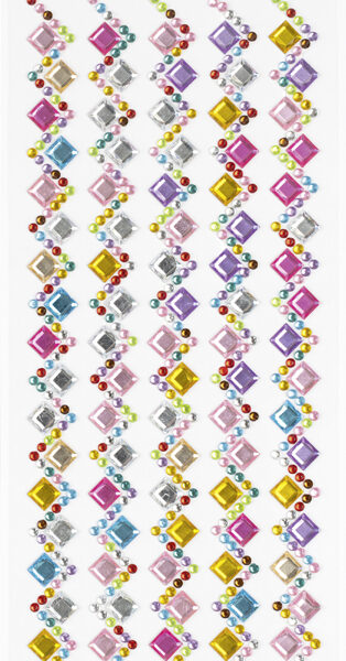 Zelfklevende decoratieve stenenrand 'Candy 1'