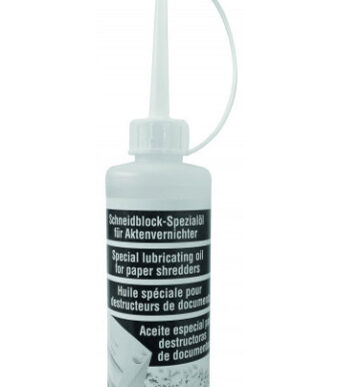 HSM papiervernietiger-olie, inhoud: 250 ml in fles