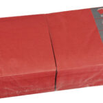 PAPSTAR lunch-servetten, 330 x 330 mm, 3-laags, rood, 250 stuks