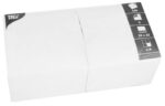 PAPSTAR lunch-servetten, 320 x 320 mm, 3-laags, wit, 250 stuks