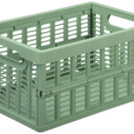 NHG inklapbare krat, PP, 11,5 liter, groen
