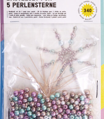 Parelsterren-set 'Pastel', 340 delig.
