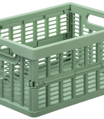 NHG inklapbare krat, PP, 3,5 liter, groen