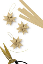 Vouwstrookjes natuur voor mini sterren