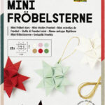 Vouwtjesstroken winterthema voor mini sterren