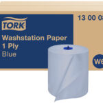 TORK rol universeel poetspapier, 1-laags, blauw, 250 m