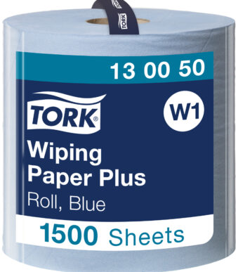 Tork Allesdoekrol, 2-laags, blauw, 510 meter - stevig