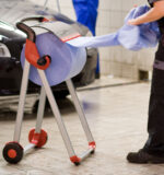 Tork reinigingsrol, 2-laags, blauw, 510 meter.