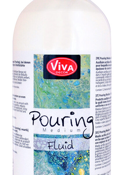 ViVA DECOR Pouring Medium Fluid, 500 ml, transparant