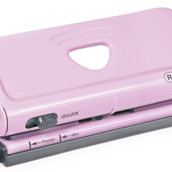 RAPESCO meergats perforator voor organizers/agenda's, rose