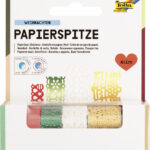 Papieren randborduren 'Kerst', zelfklevend, geassorteerd.