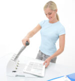 RAPESCO viergats perforator ECO P4400, soft wit