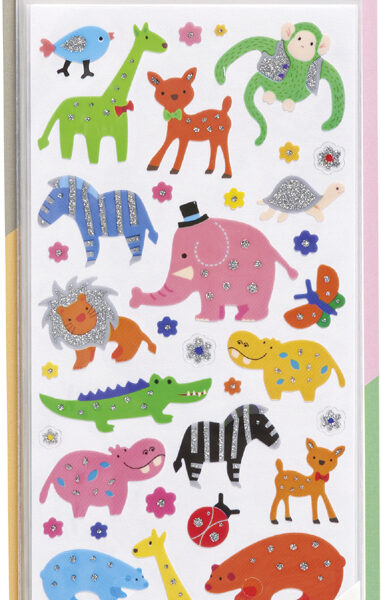 Fonkelende stickers 'Fantasia'