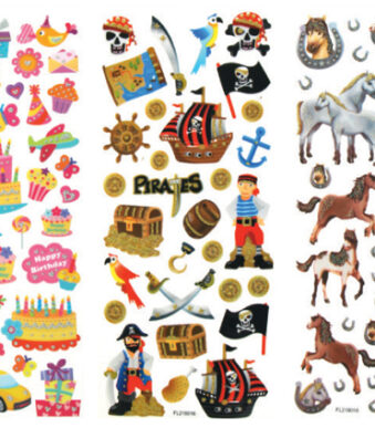 Fonkelende stickers 'Fantasia'