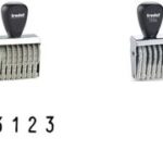 trodat cijferstempel, 6-posities, afdrukmaat: 9 x 41 mm