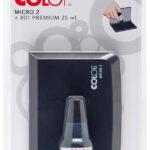 COLOP combibox: stempelkussen + stempelinkt, zwart