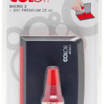 COLOP combibox: stempelkussen + stempelinkt, blauw