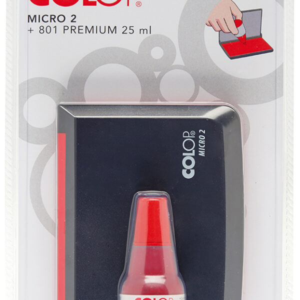 COLOP combibox: stempelkussen + stempelinkt, blauw