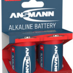 ANSMANN alkaline batterij ´RED´, Mono D, 2 op blister