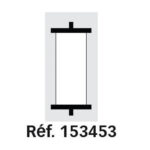 APLI inktrol voor prijstang METO, zwart