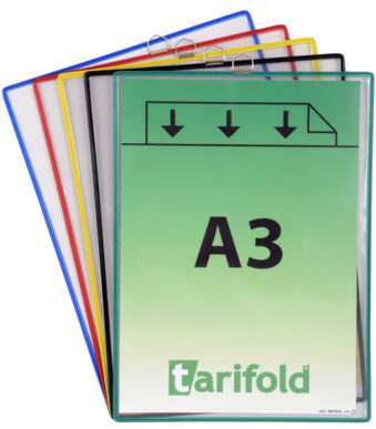 Opvouwbare gekleurde presentatieborden A3-formaat