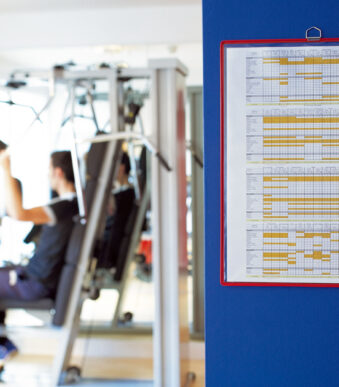 Opvouwbare gekleurde presentatieborden A3-formaat