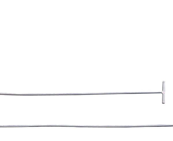 APLI ridderspoor/textielpin voor aanschietpistool, lengte: 25 mm