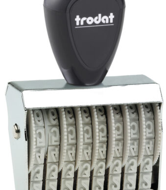 trodat cijferstempel, 8-cijferig, afdrukmaat: 4 x 32 mm