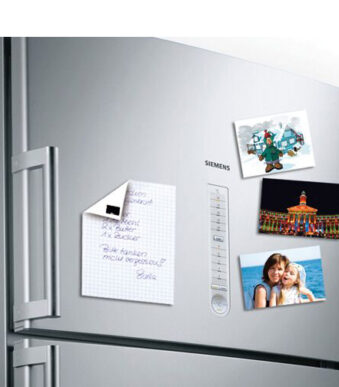 magnetoplan magnetisch plakband in afroller, zelfklevend, zwart