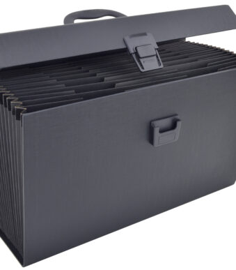 RAPESCO vakkentas, DIN A4, 19 vakken, zwart