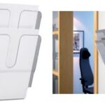 Muurbrochurehouder 'FLEXIPLUS 2', A5, 2 vakken