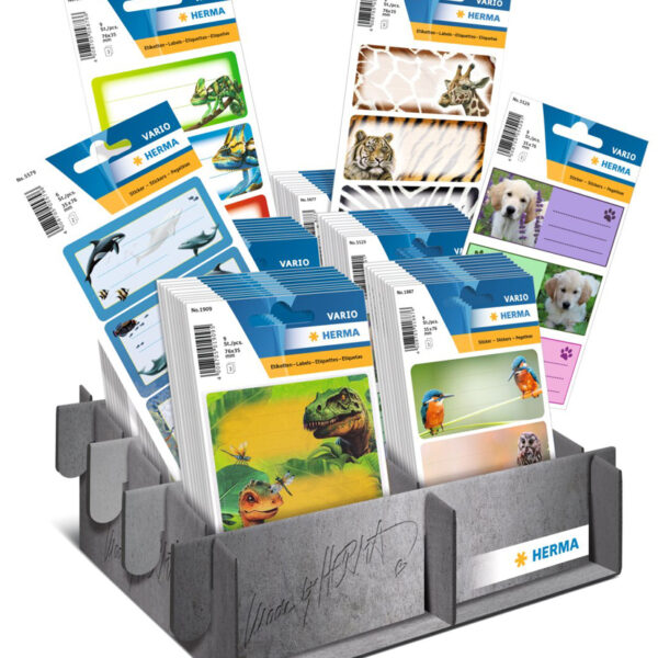 HERMA boeketiketten VARIO Dieren, toonbankdisplay