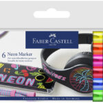 Faber-Castell Neon Stiften, set van 6