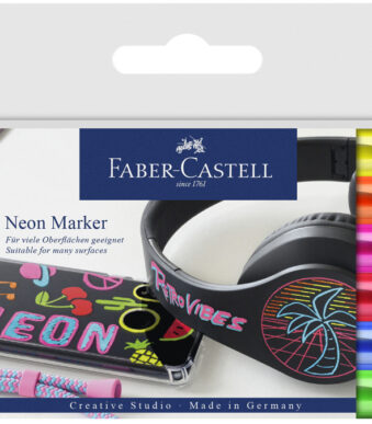 Faber-Castell Neon Stiften, set van 6