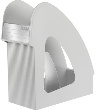 HAN tijdschriftencassette GALAXY, A4, kunststof, lichtgrijs