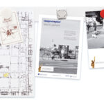 magnetoplan magneet-lijst, zonder magneten, zelfklevend