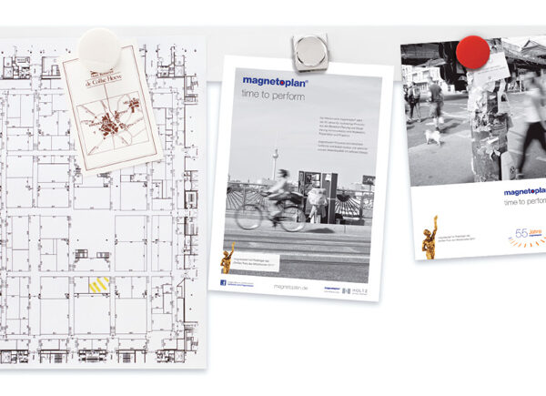 magnetoplan magneet-lijst, zonder magneten, zelfklevend